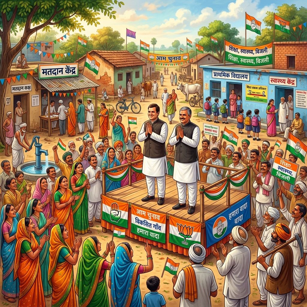 Goradka Election Atmosphere